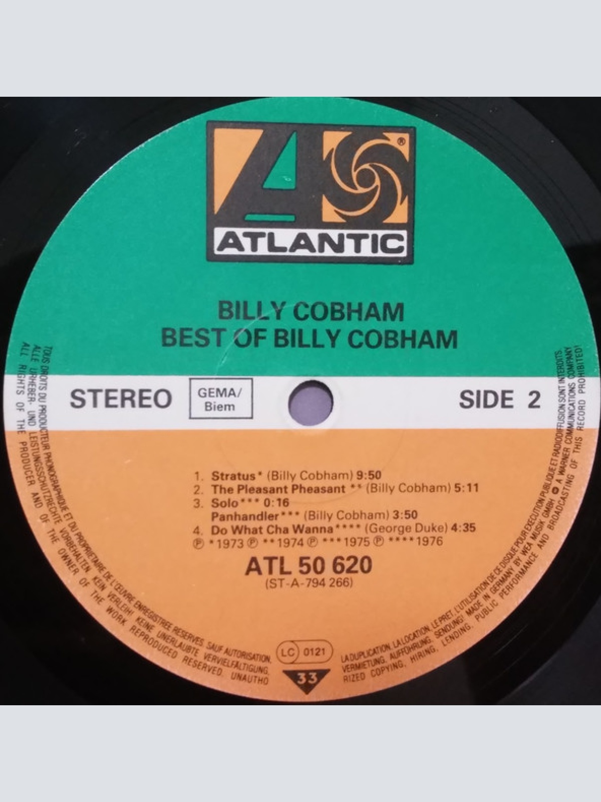 Vinyl / Billy Cobham - The Best Of Billy Cobham