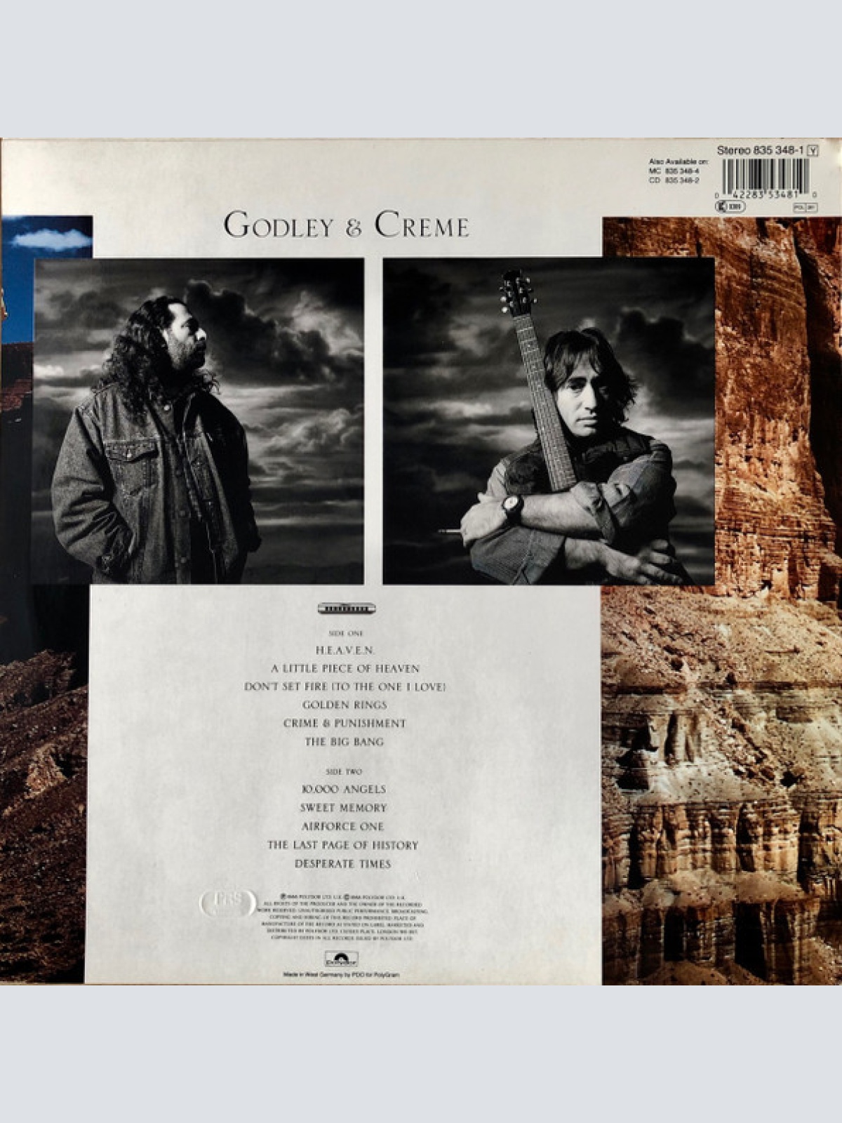 Vinyl / Godley & Creme - Goodbye Blue Sky