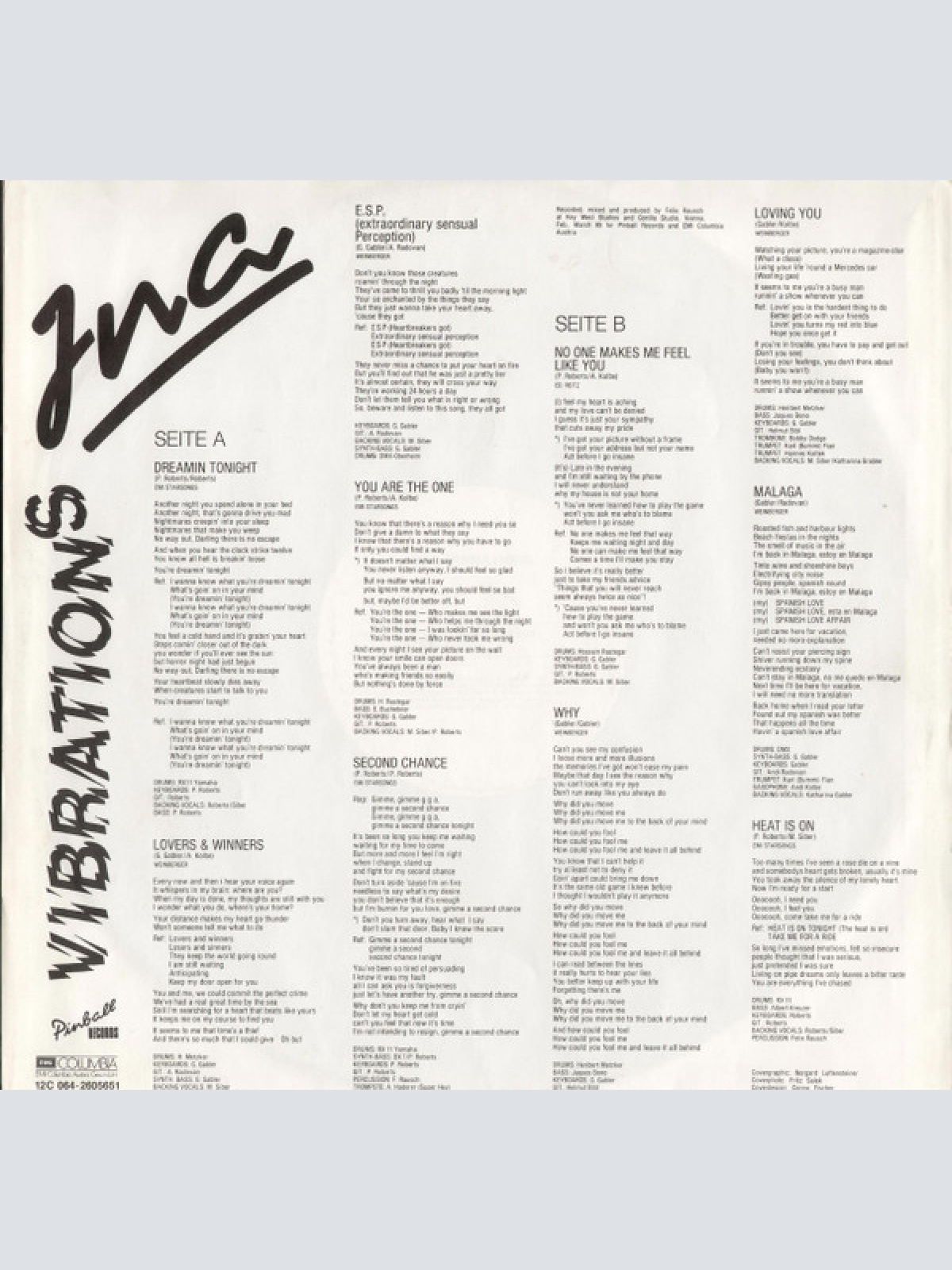 Vinyl / Ina (19) - Vibrations