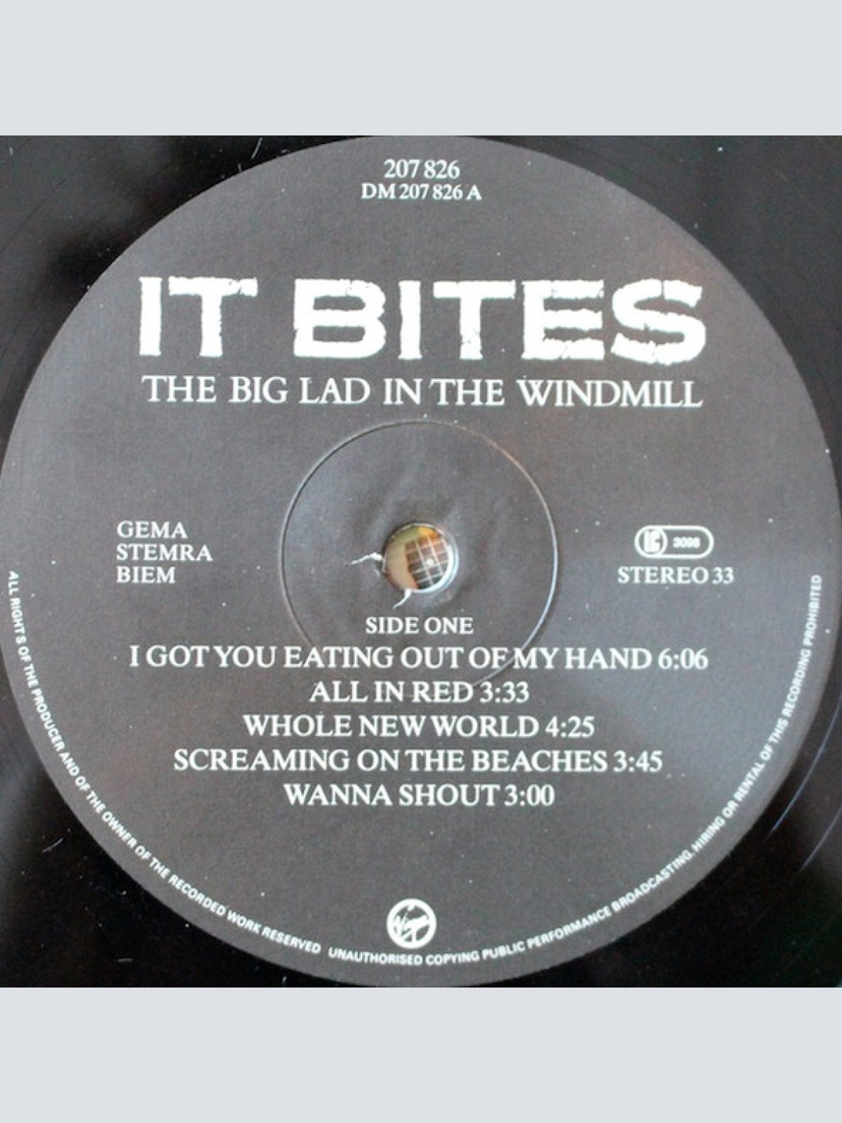 Vinyl / It Bites - The Big Lad In The Windmill