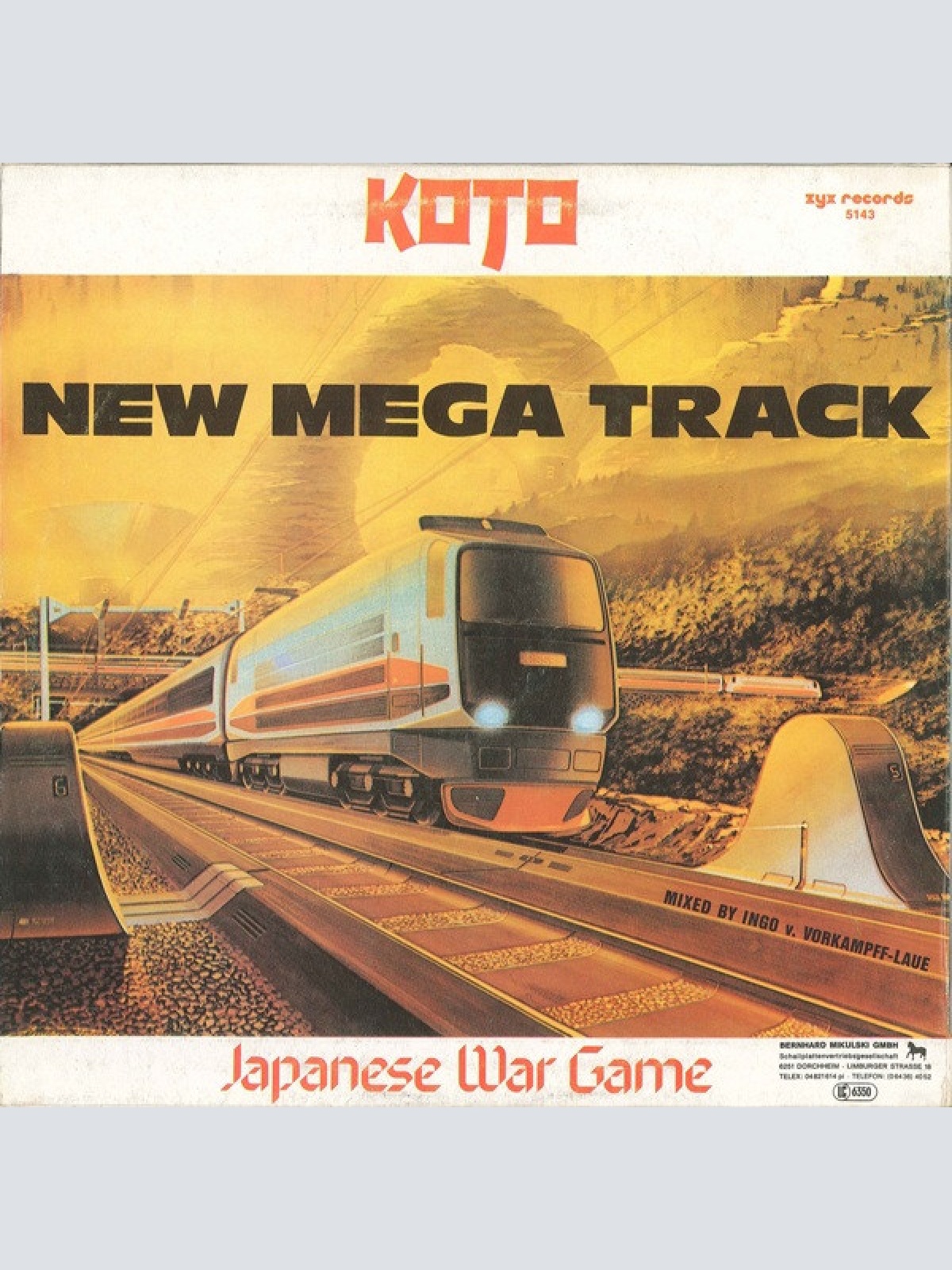 Vinyl / Koto - Japanese War Game (New Mega Track)