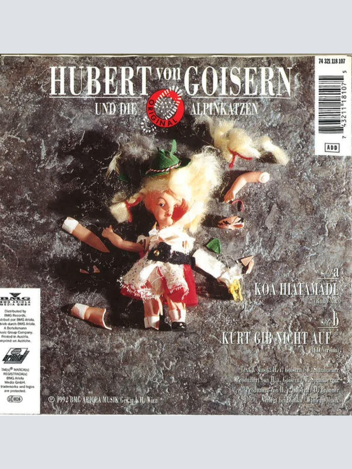 Vinyl / Hubert Von Goisern Und Die Original Alpinkatzen* - Koa Hiatamadl