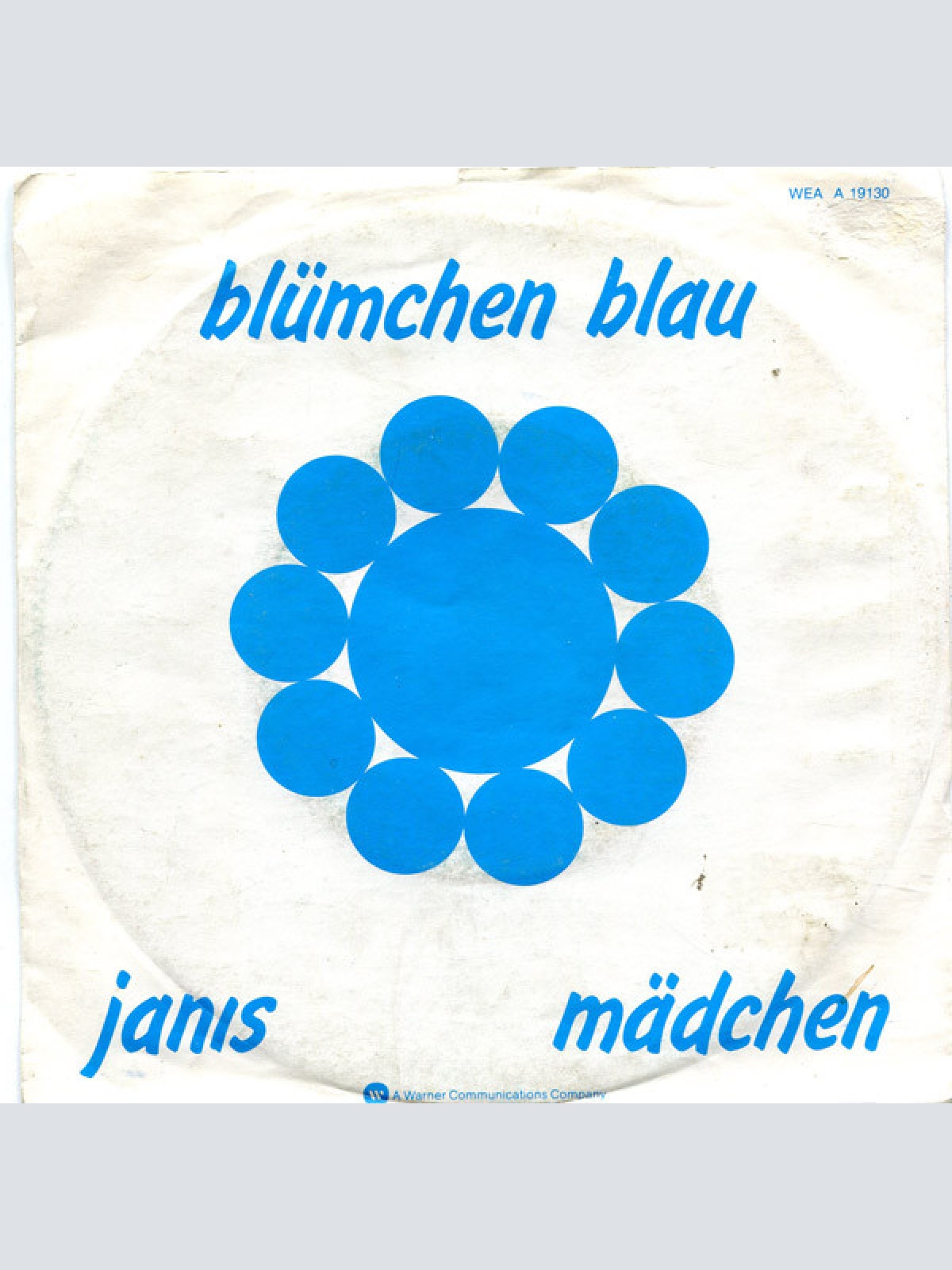 Vinyl / Blümchen Blau - Janis / Mädchen