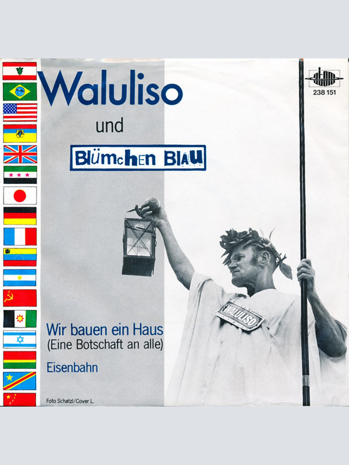 Vinyl / Waluliso Und Blümchen Blau - Wir Bauen Ein Haus (Eine Botschaft An Alle)