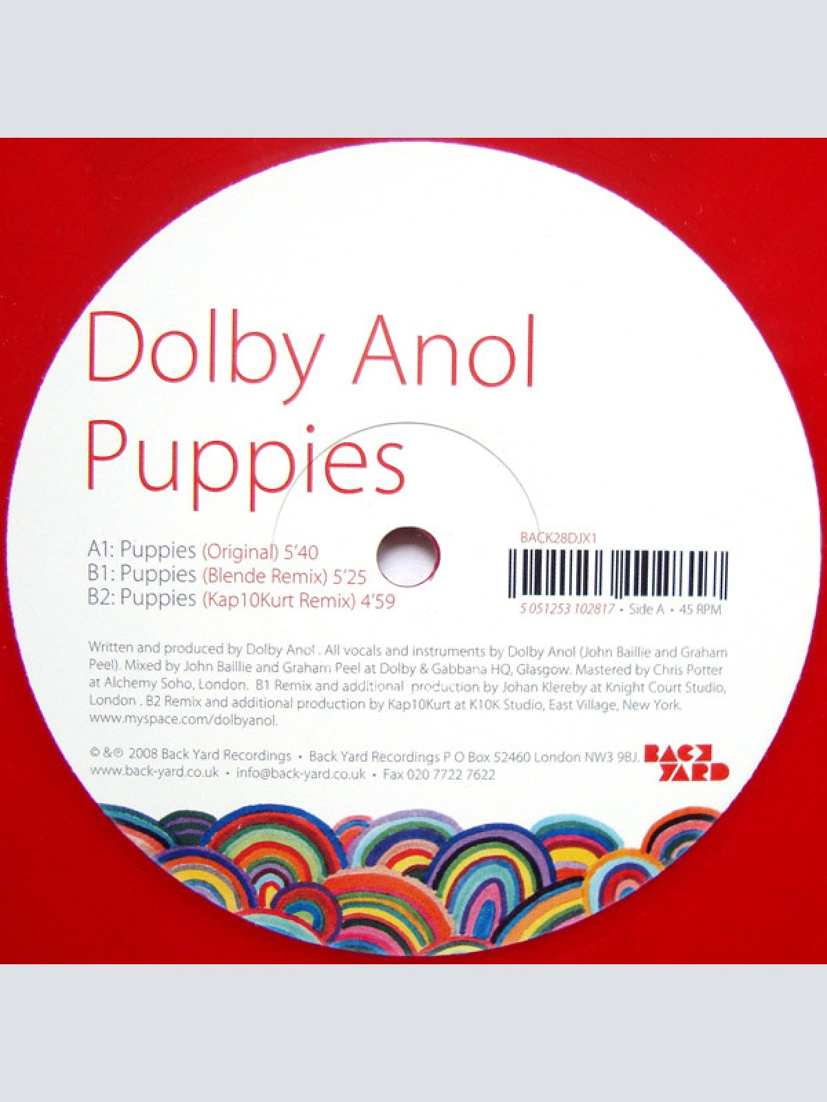 Vinyl / Dolby Anol - Puppies