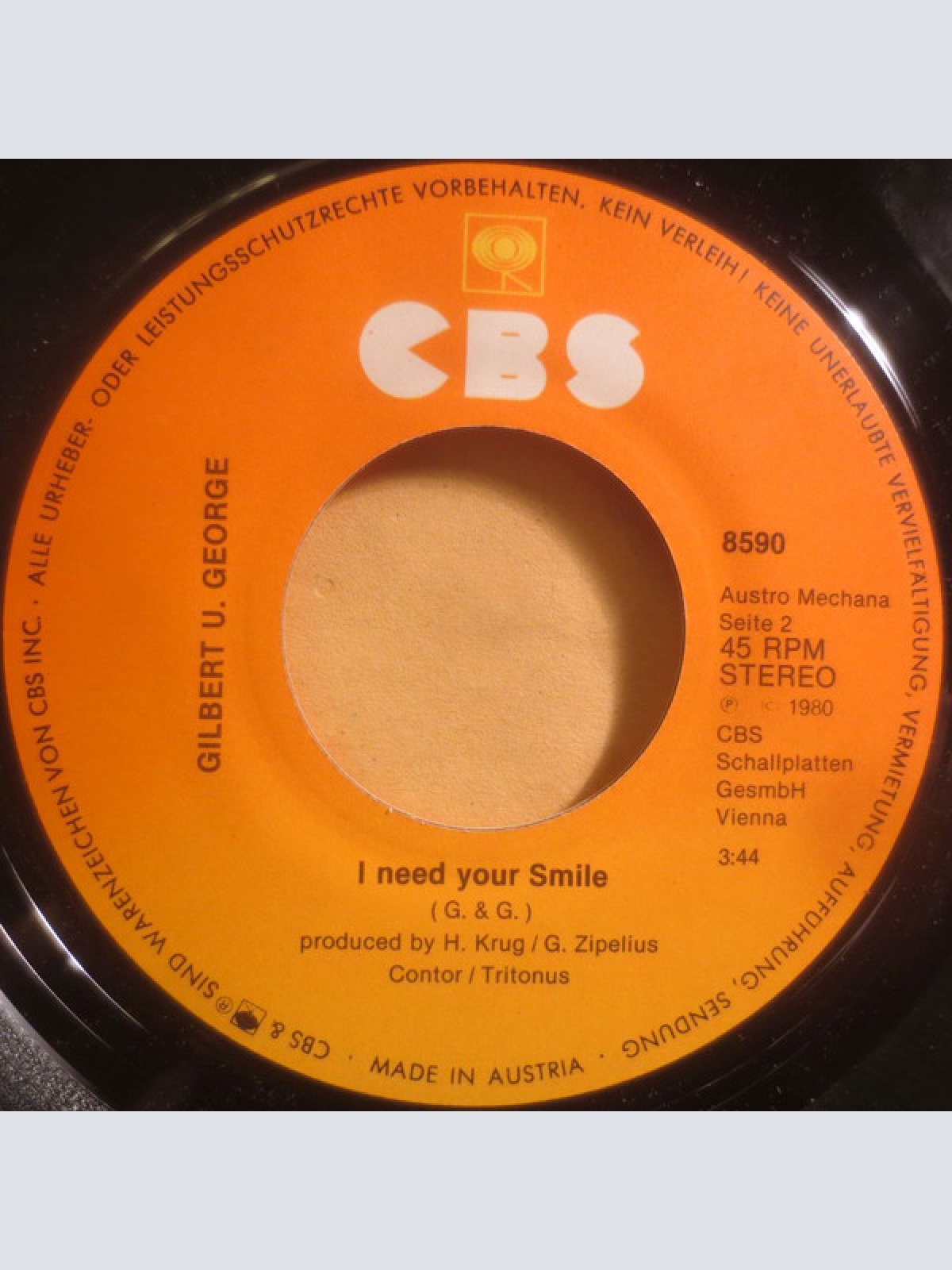 Vinyl / Gilbert And George (2) - Give Me Amor