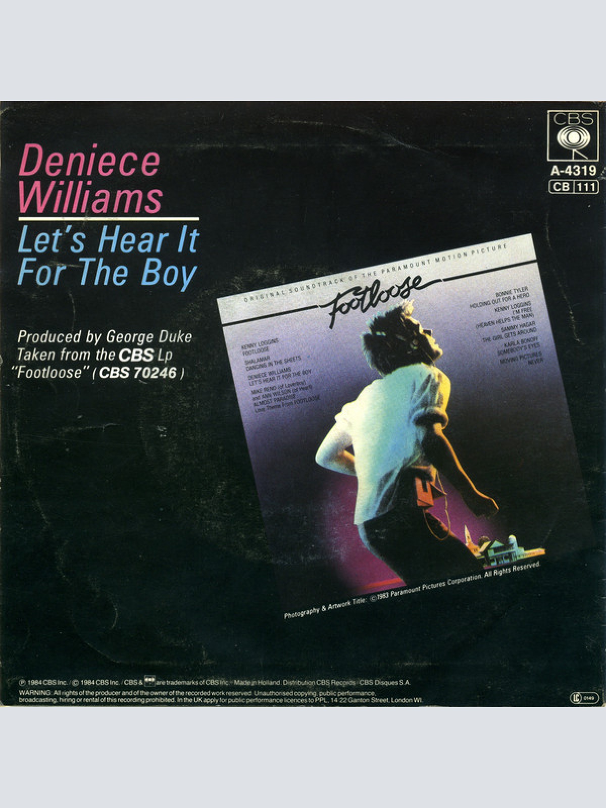 Vinyl / Deniece Williams - Let's Hear It For The Boy