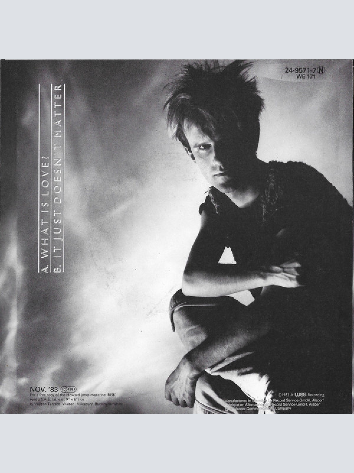 Vinyl / Howard Jones - What Is Love?