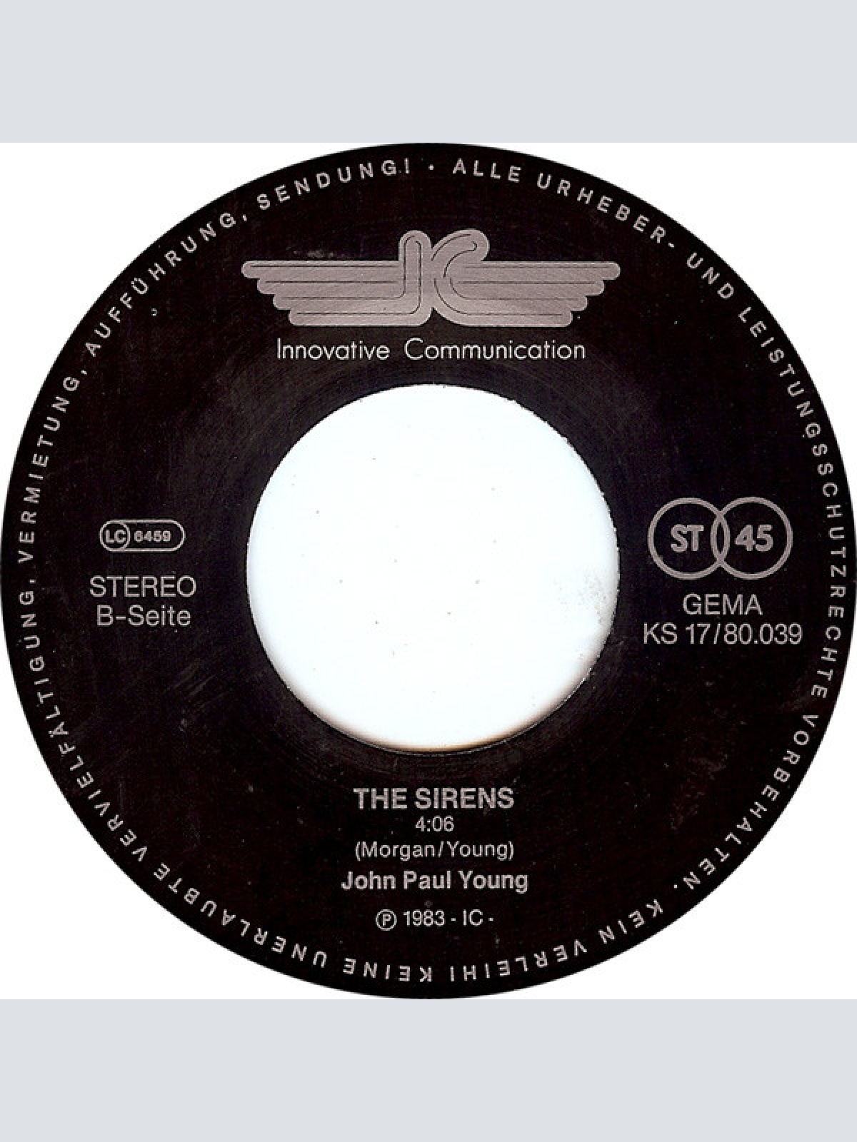 Vinyl / John Paul Young - Soldier Of Fortune