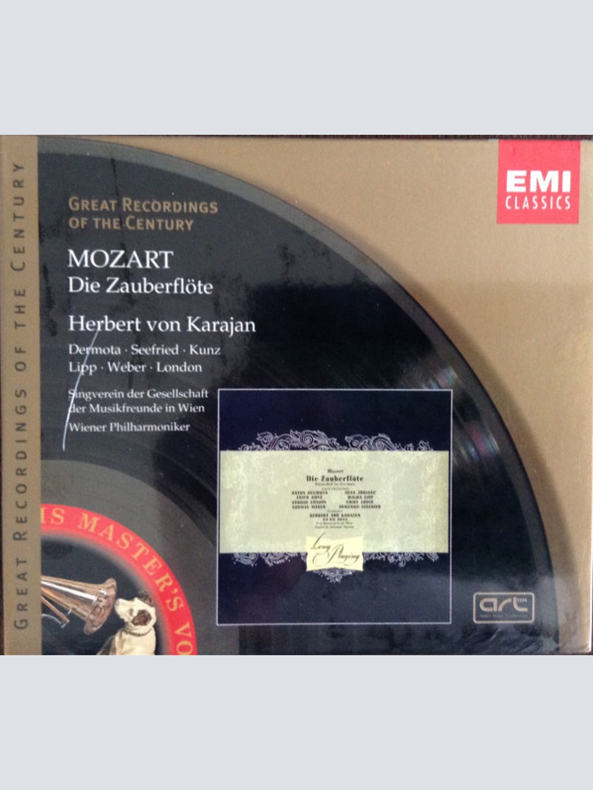 CD / Mozart* - Dermota* ∙ Seefried* ∙ Kunz* ∙ Lipp* ∙ Weber* ∙ London* ∙ Singverein Der Gesellschaft Der Musikfreunde In Wien* ∙ Wiener Philharmoniker ∙ Herbert von Karajan - Die Zauberflöte