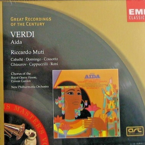 CD / Verdi* - Caballé* · Domingo* · Cossotto* · Ghiaurov* · Cappuccilli* · Roni* · Chorus Of The Royal Opera House, Covent Garden · New Philharmonia Orchestra · Riccardo Muti - Aida