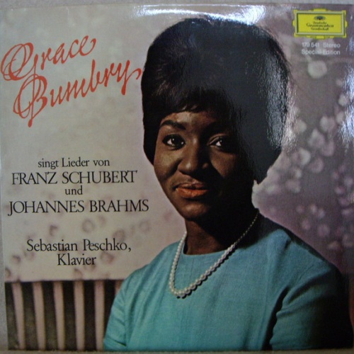 Vinyl / Franz Schubert, Johannes Brahms, Grace Bumbry, Sebastian Peschko - Singt Lieder von Franz Schubert Und Johannes Brahms