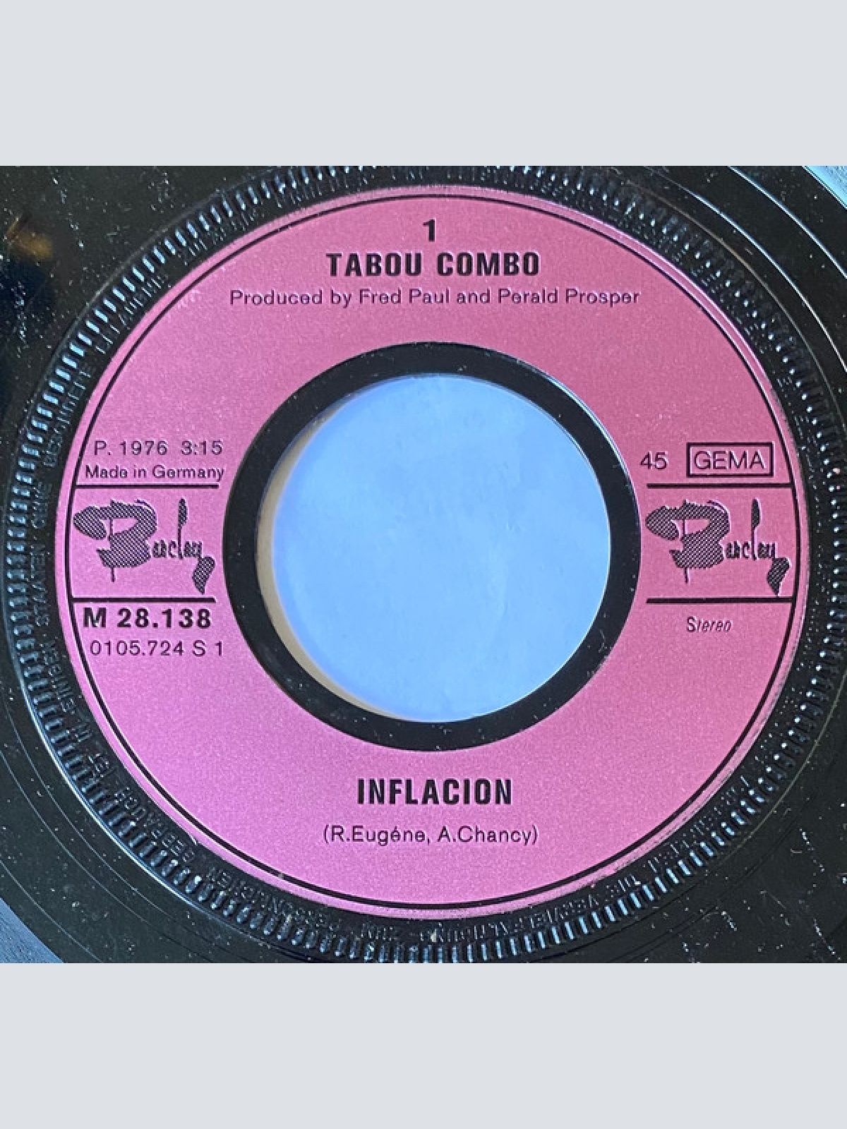 Vinyl / Tabou Combo - Inflacion