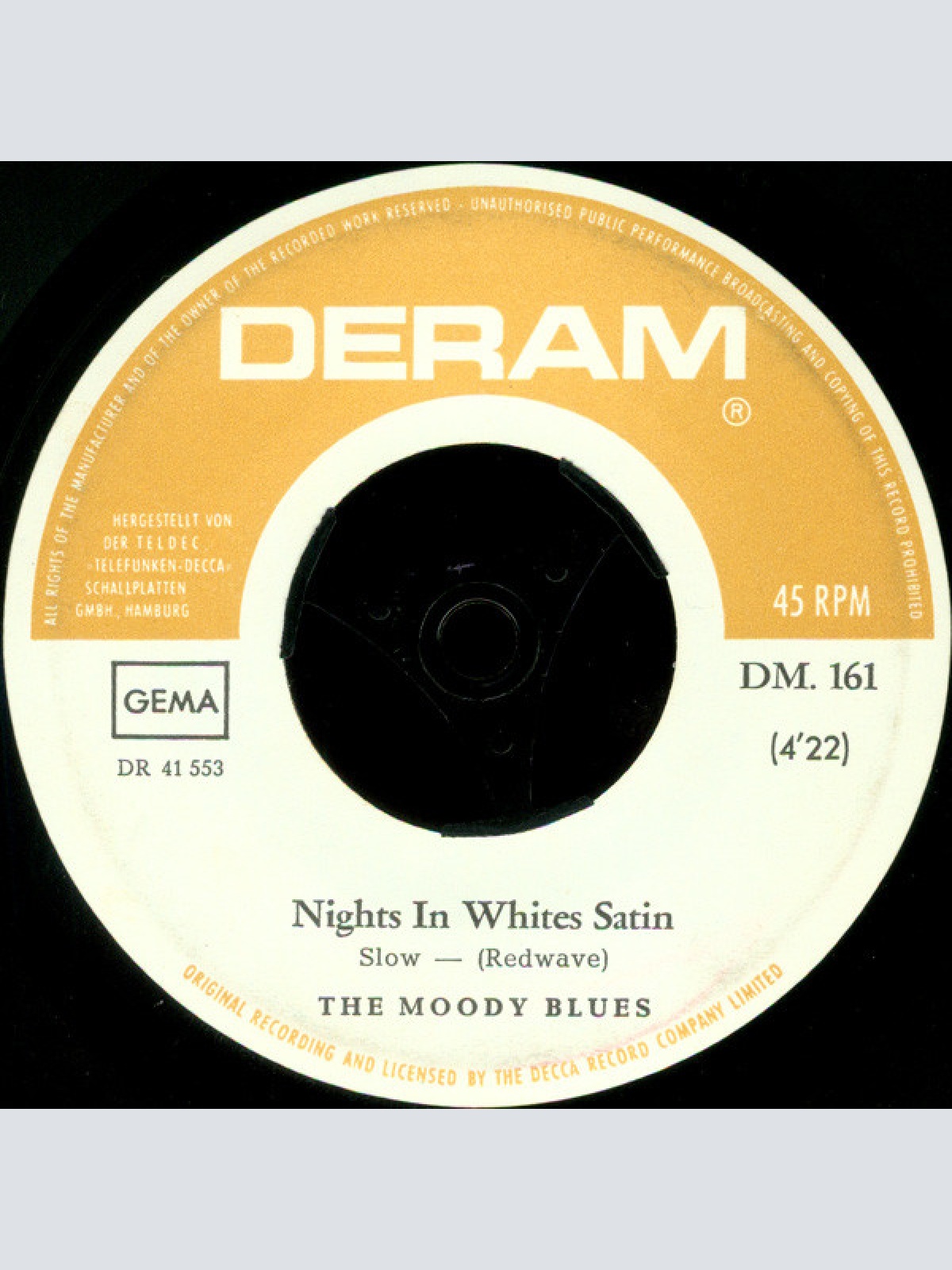 Vinyl / The Moody Blues - Nights In White Satin