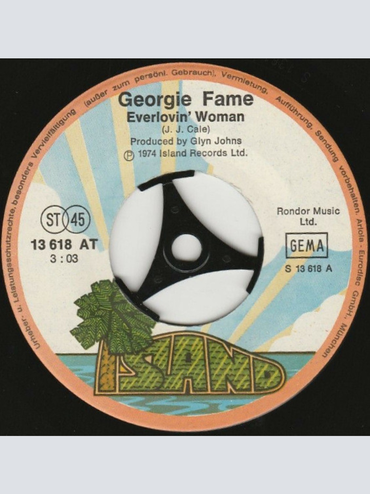 Vinyl / Georgie Fame - Everlovin' Woman