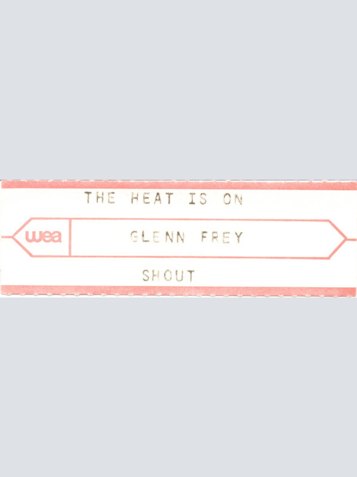 Vinyl / Glenn Frey - The Heat Is On