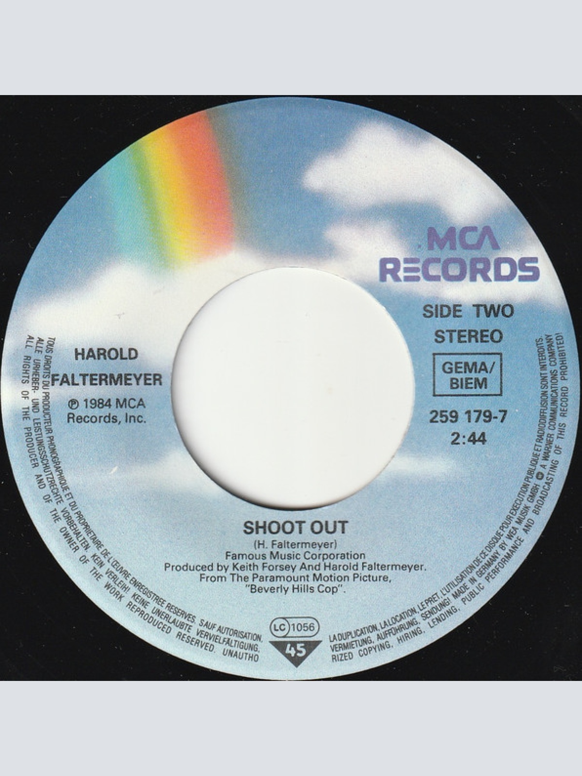 Vinyl / Glenn Frey - The Heat Is On