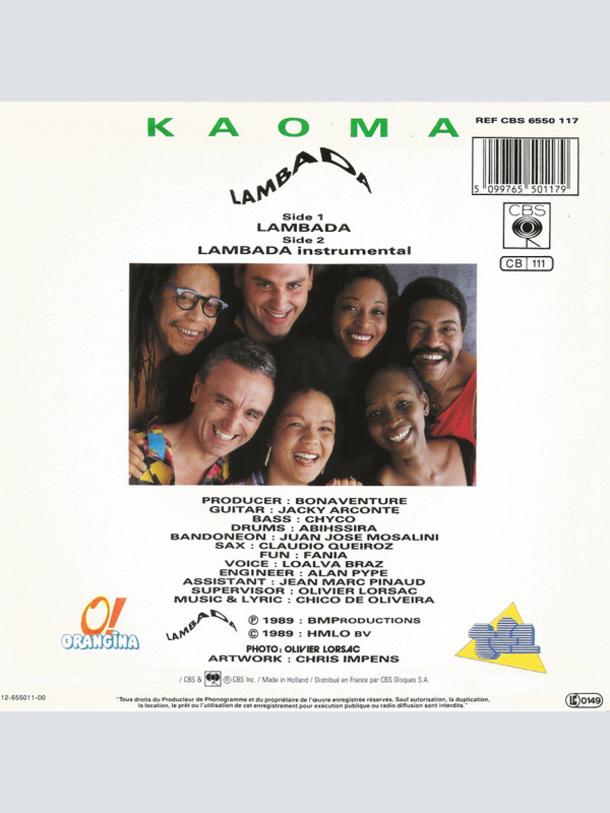 Vinyl / Kaoma - Lambada