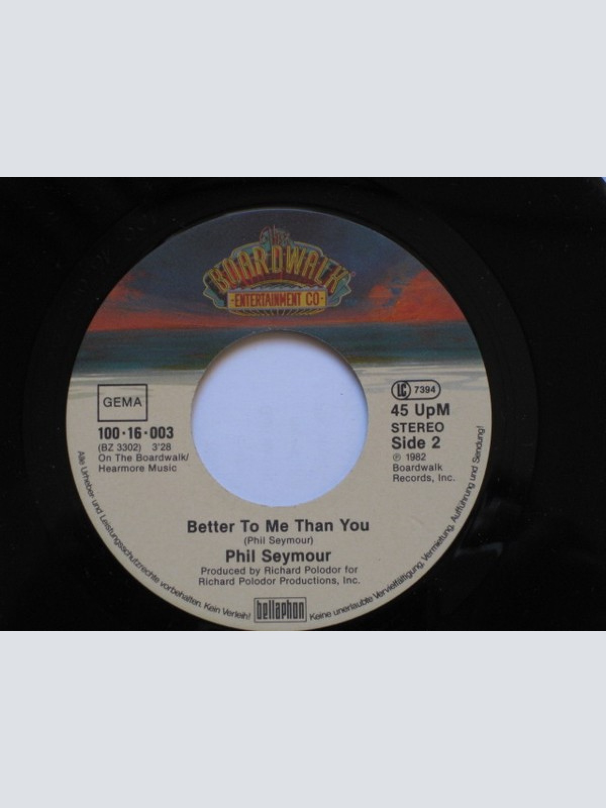 Vinyl / Phil Seymour - Surrender