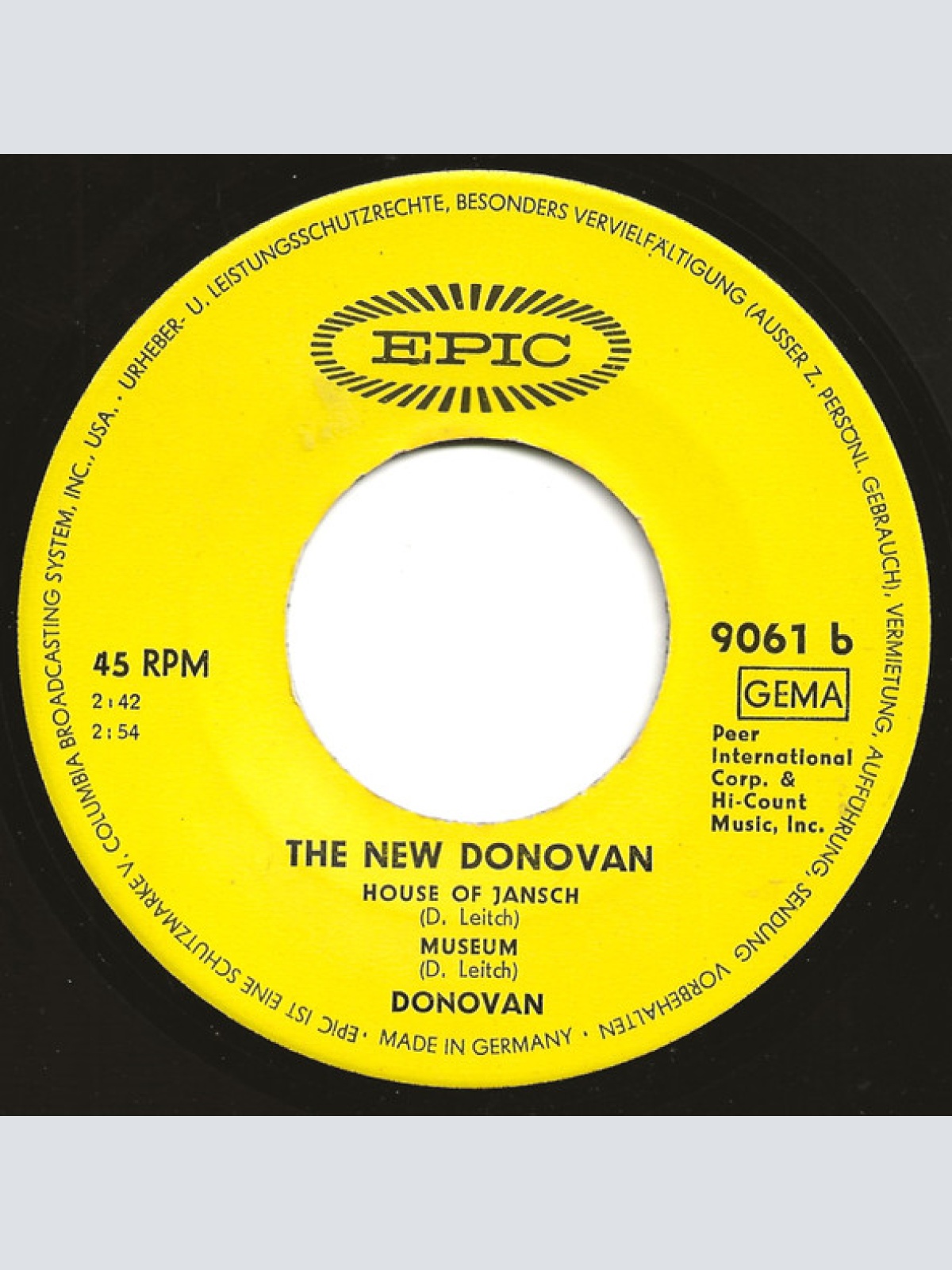 Vinyl / Donovan - The New Donovan