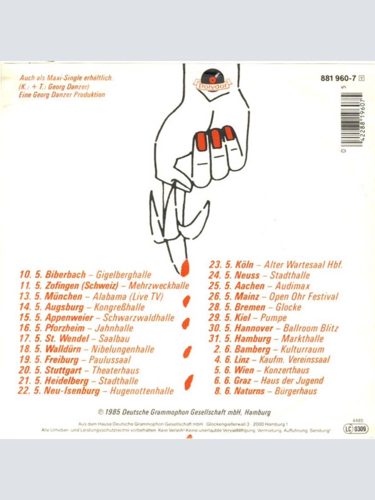 Vinyl / Georg Danzer + Band* - Ihr Seid Alle So Normal