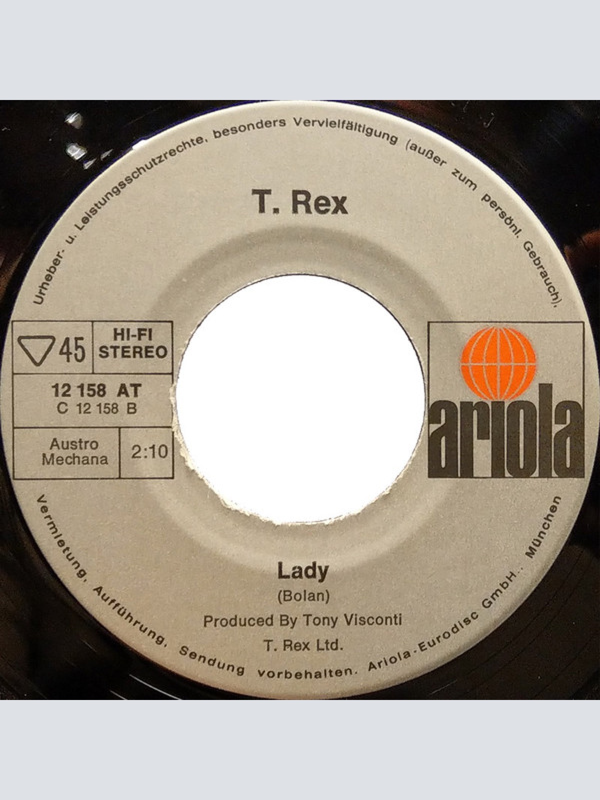 Vinyl / T. Rex - Metal Guru