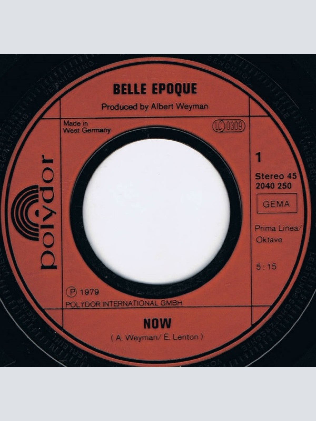Vinyl / Belle Epoque - Now