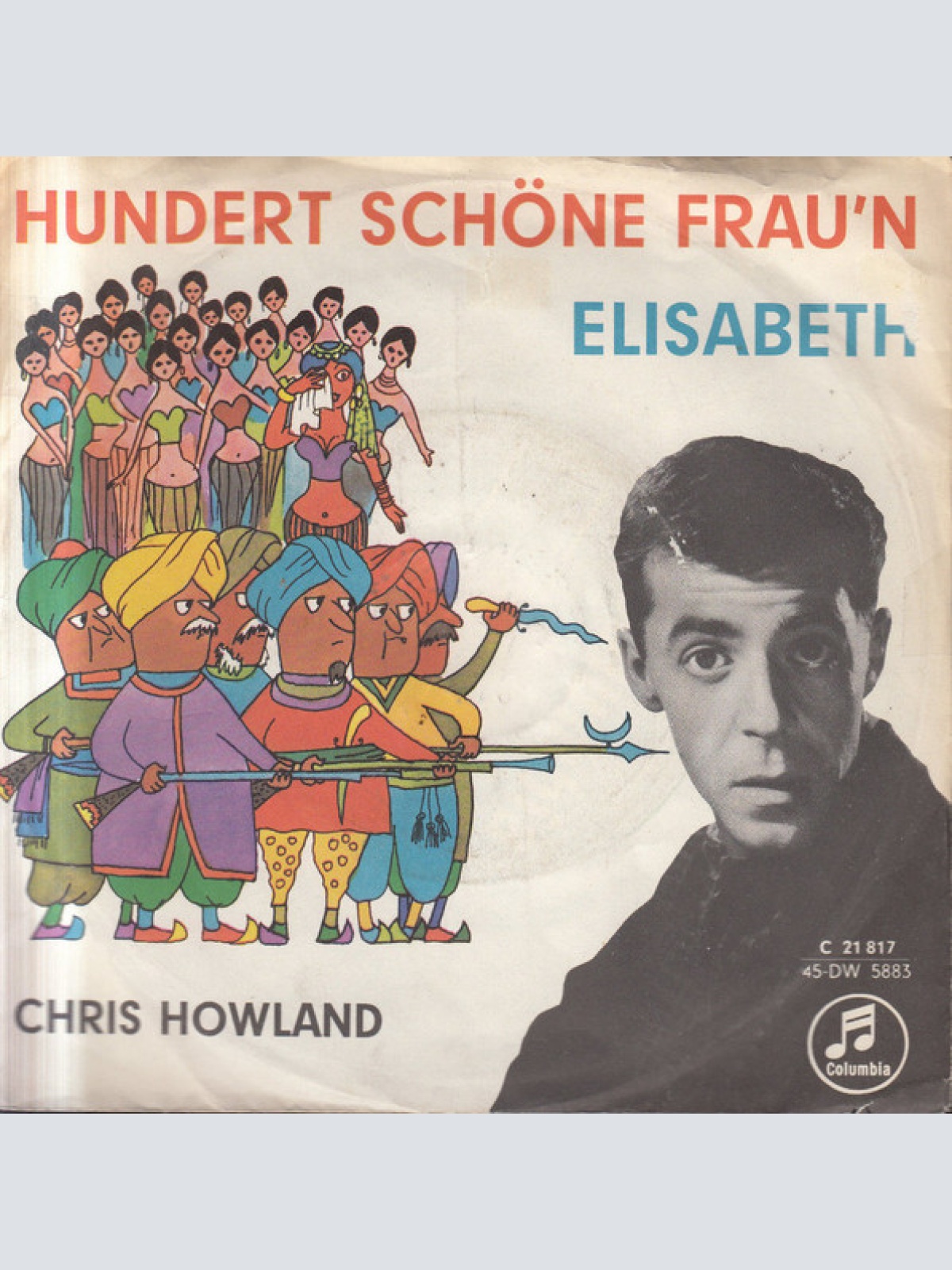 Vinyl / Chris Howland - Hundert Schöne Frau'n / Elisabeth