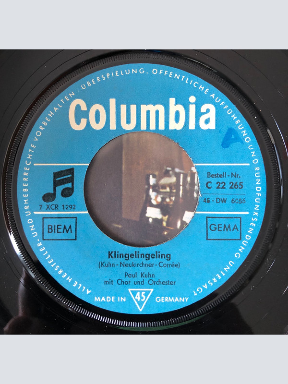 Vinyl / Paul Kuhn - Klingelingeling / Wir Fliegen Zur Venus