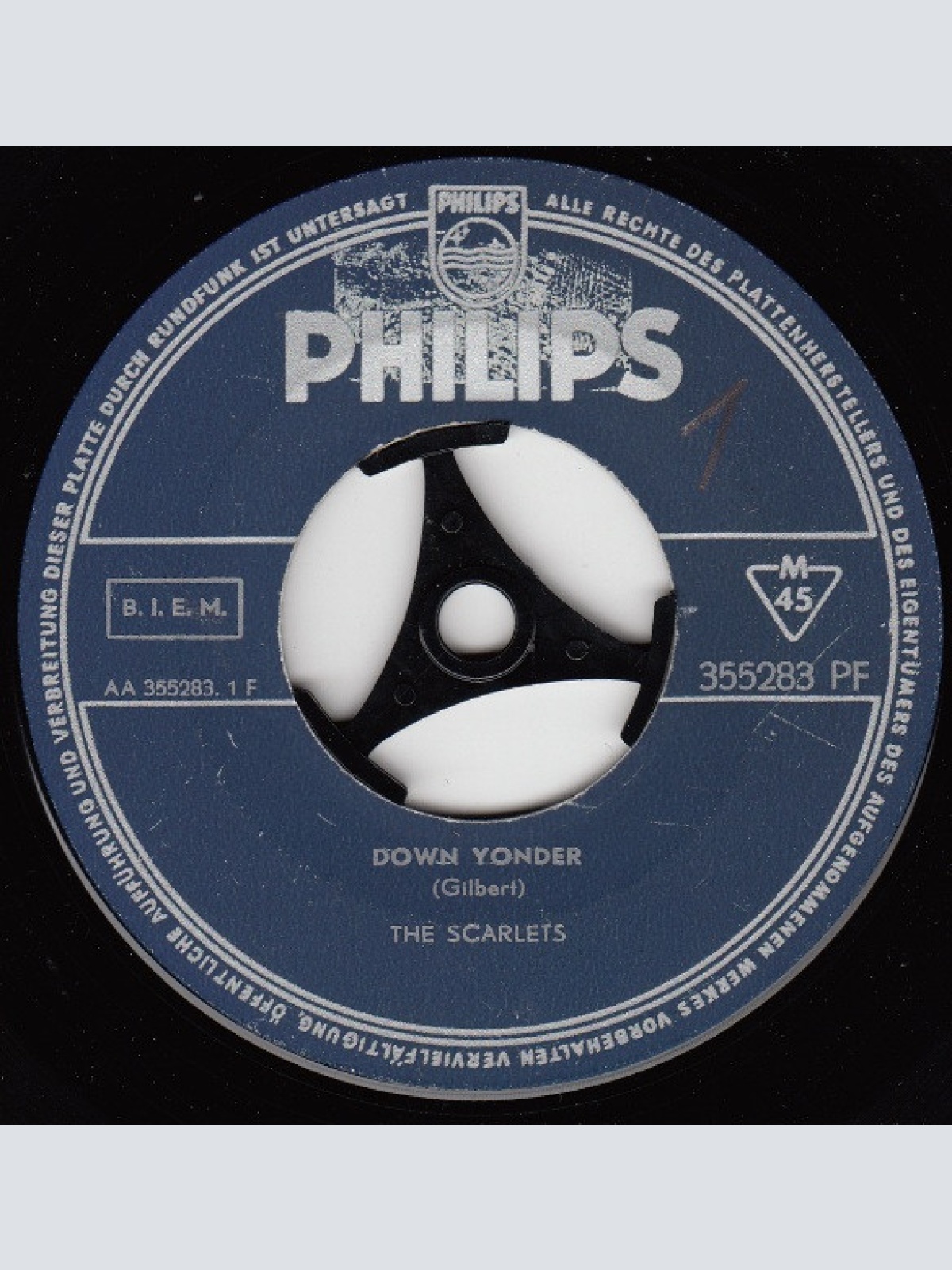 Vinyl / The Scarlets - Down Yonder / Princess Toben