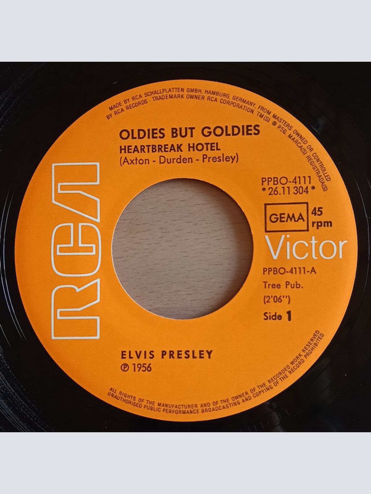 Vinyl / Elvis Presley - Heartbreak Hotel / I Got Stung