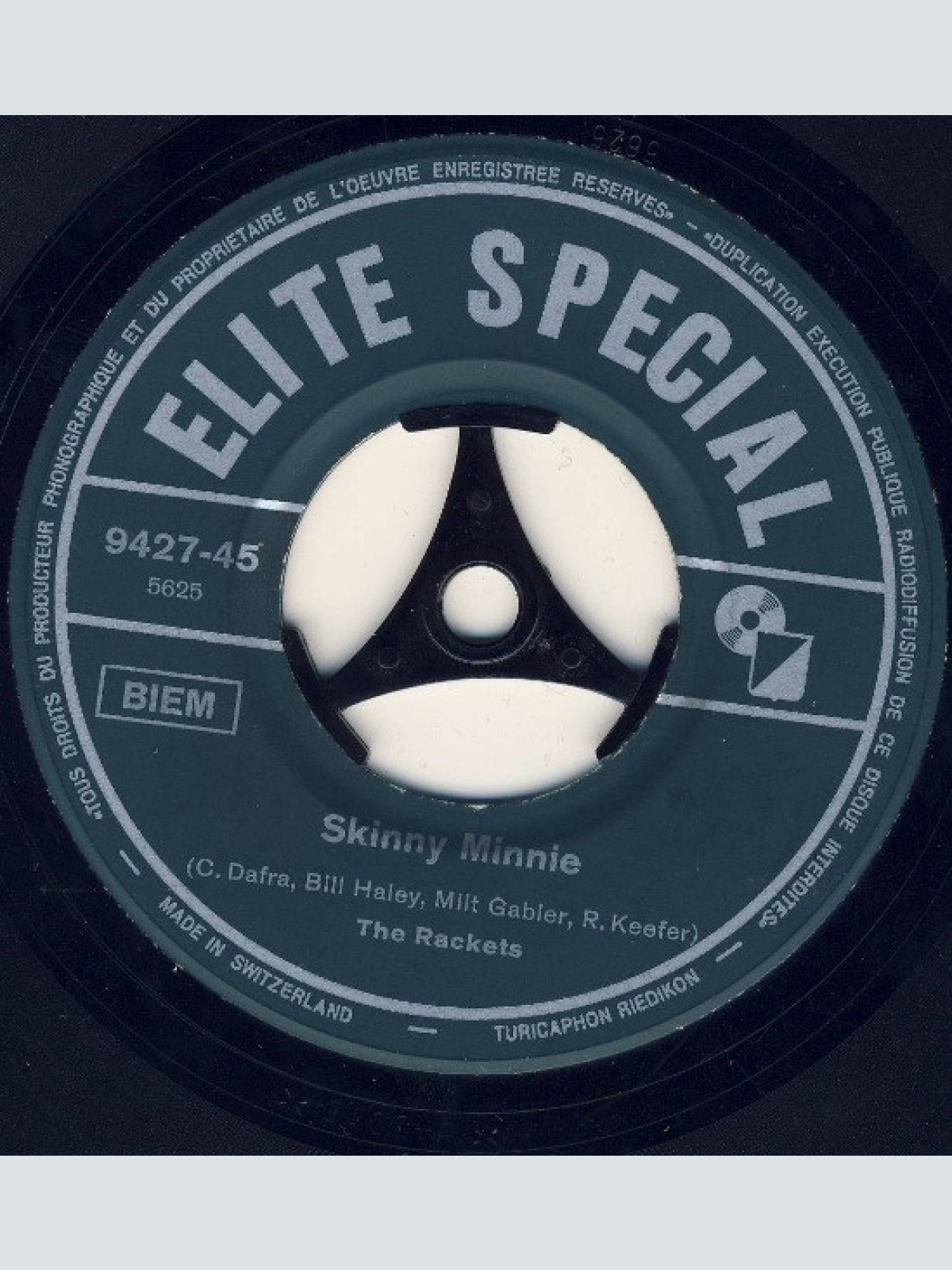 Vinyl / The Rackets* - Skinny Minnie / O Mona Lisa