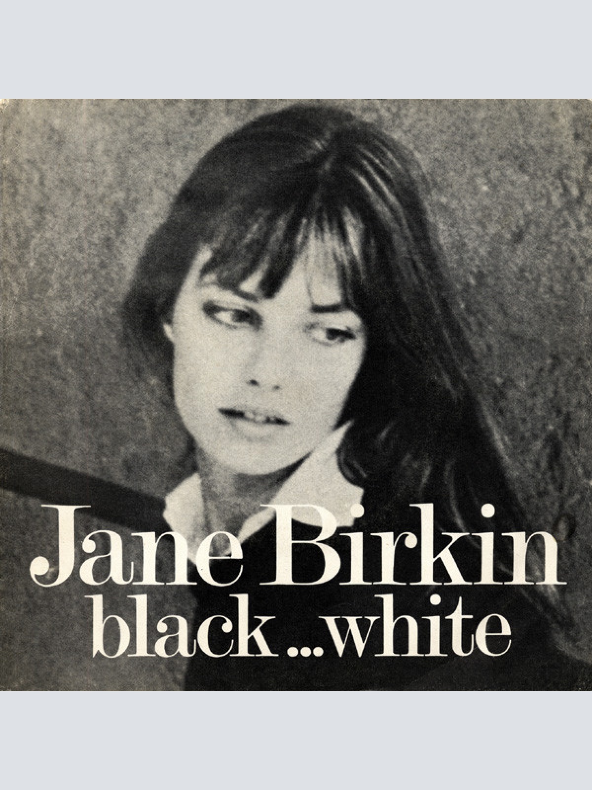Vinyl / Jane Birkin - Black... White