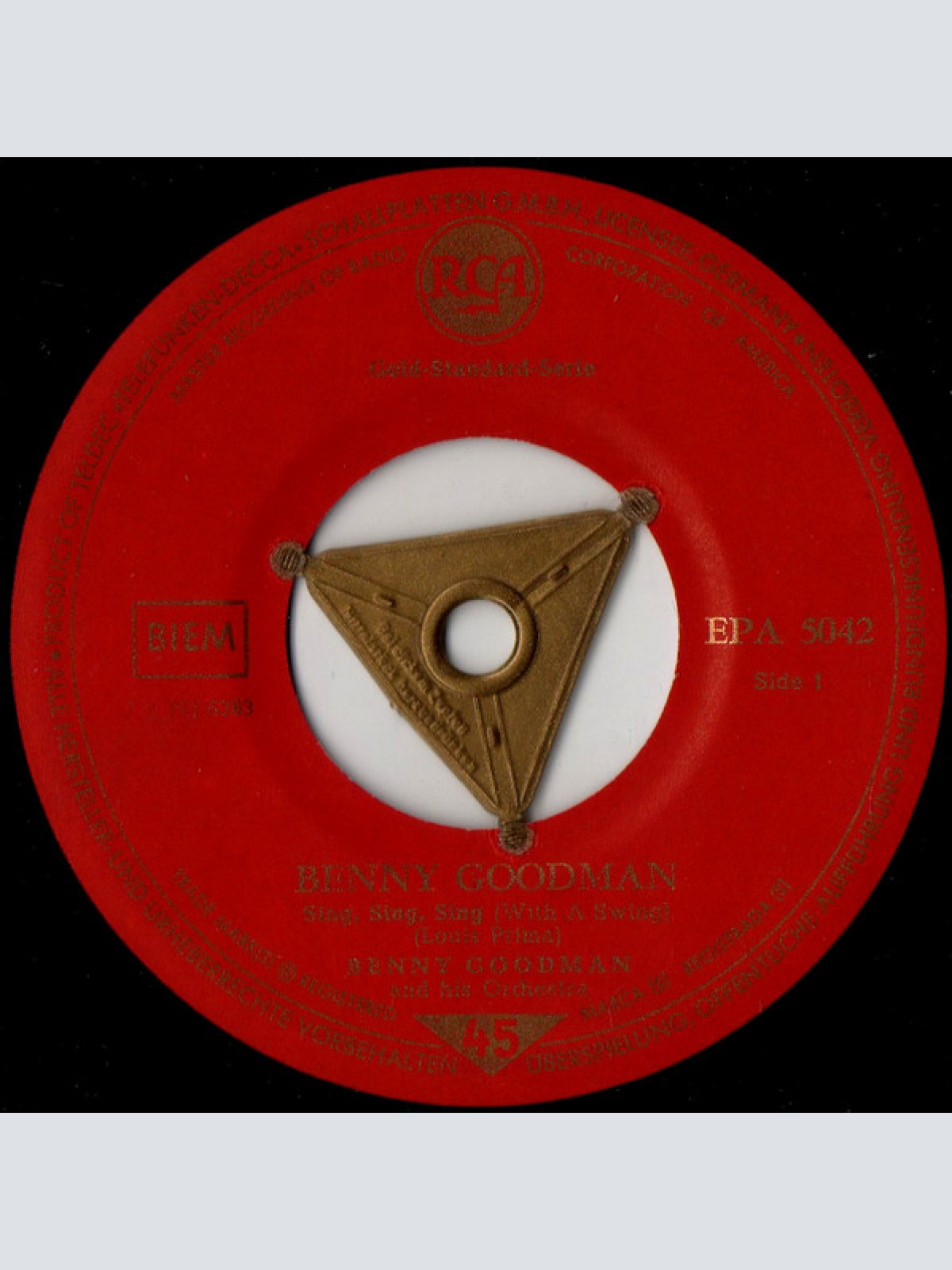 Vinyl / Benny Goodman - Sing Sing Sing