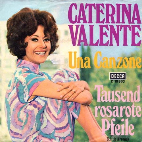 Vinyl / Caterina Valente - Una Canzone / Tausend Rosarote Pfeile