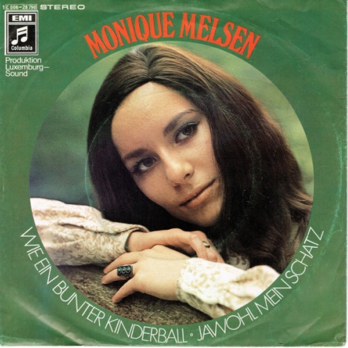 Vinyl / Monique Melsen - Wie Ein Bunter Kinderball / Jawohl, Mein Schatz