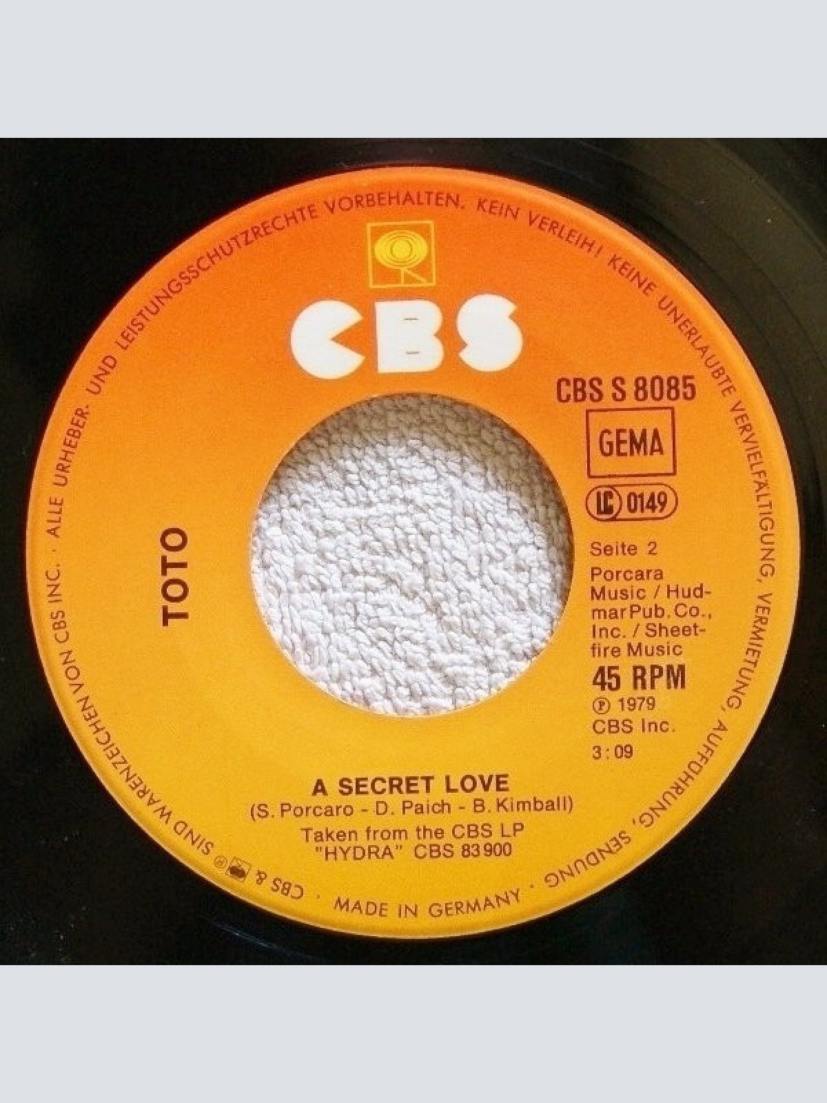 Vinyl / Toto - St. George And The Dragon