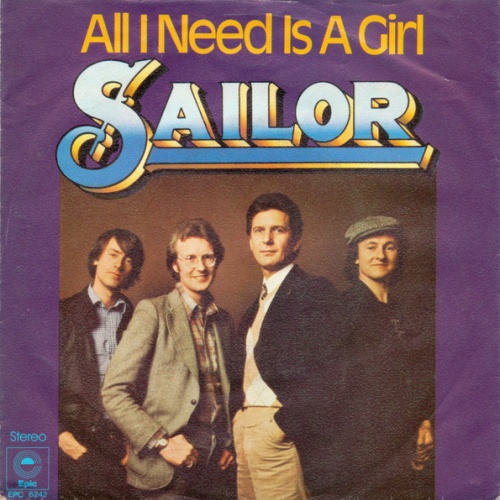 Vinyl / Sailor - All I Need Is A Girl