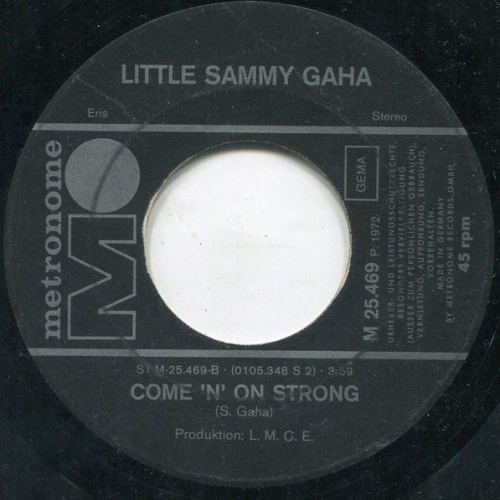 Vinyl / Little Sammy Gaha - Rock 'N' Roll Is Back Again