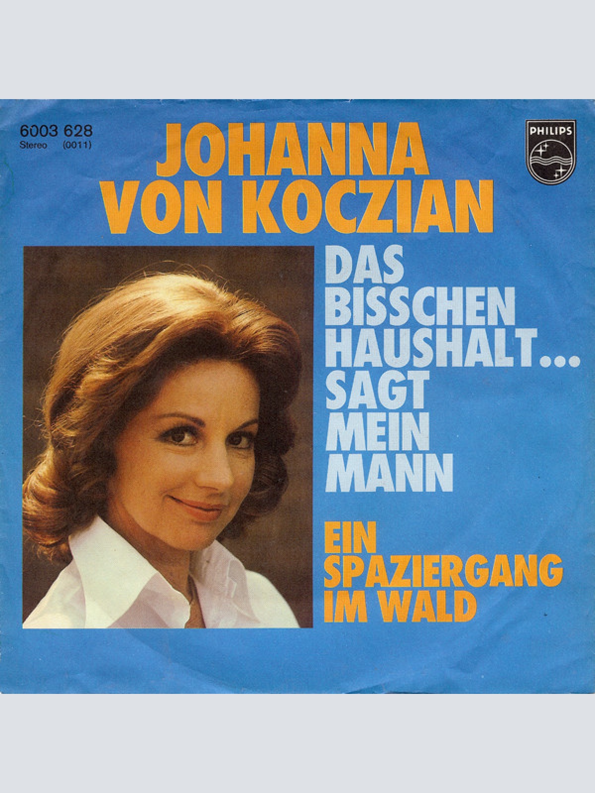 Vinyl / Johanna Von Koczian - Das Bisschen Haushalt ... Sagt Mein Mann