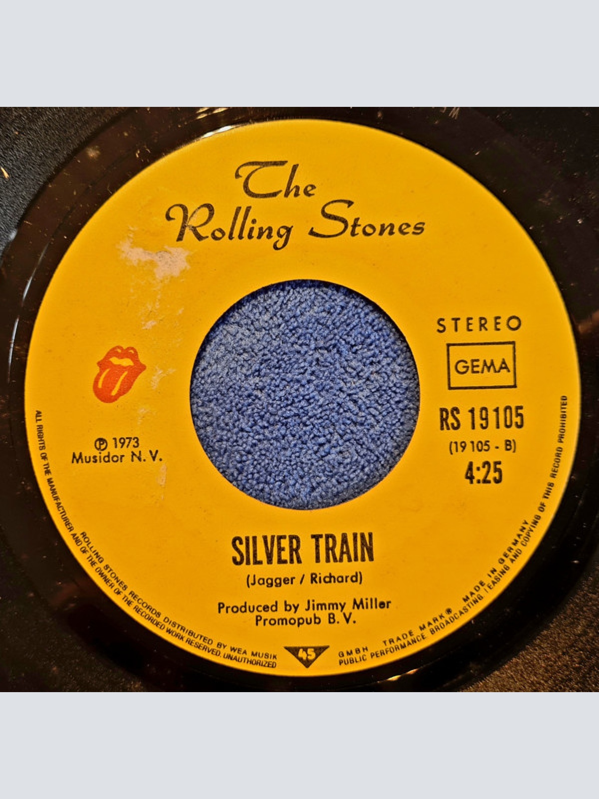 Vinyl / The Rolling Stones - Angie / Silver Train