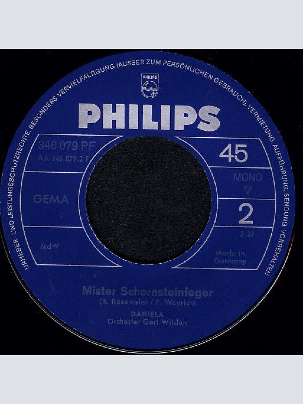 Vinyl / Daniela (7) - Schmück Dich Nicht Mit Fremden Federn / Mister Schornsteinfeger