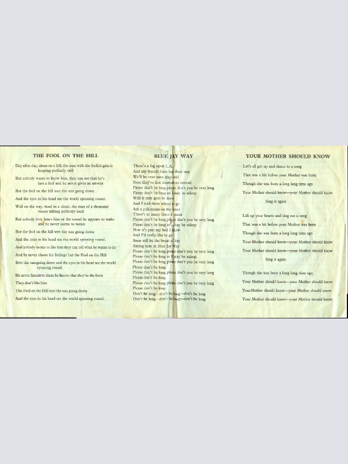 Vinyl / The Beatles - Magical  Mystery Tour