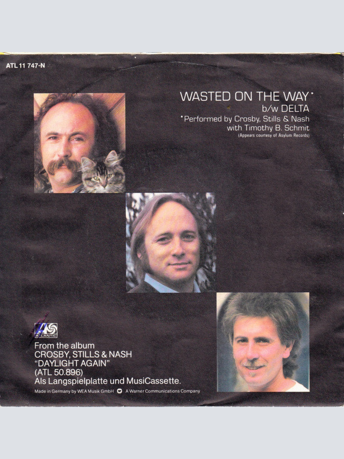 Vinyl / Crosby, Stills & Nash - Wasted On The Way