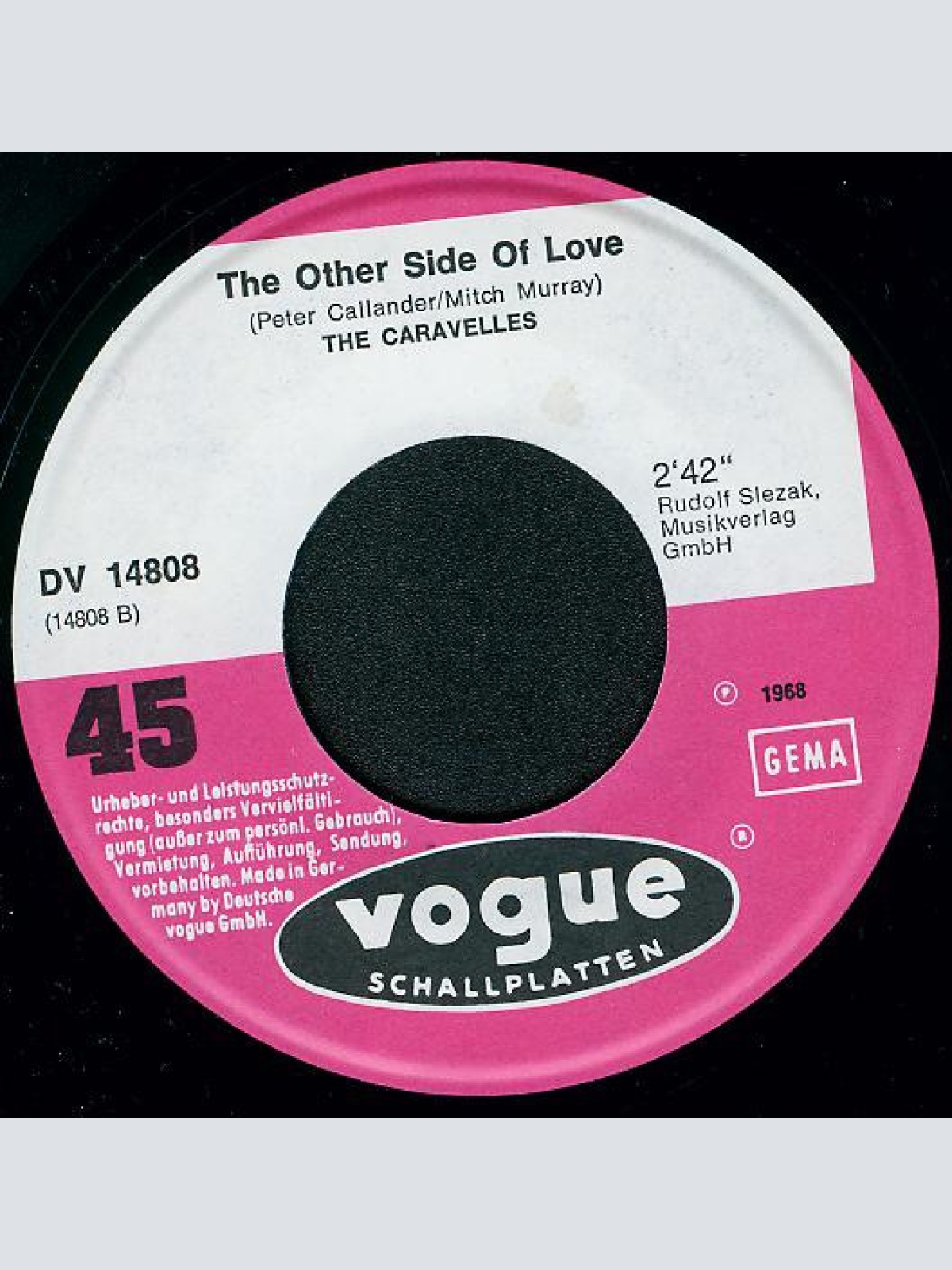 Vinyl / The Caravelles - I Hear A New Kind Of Music