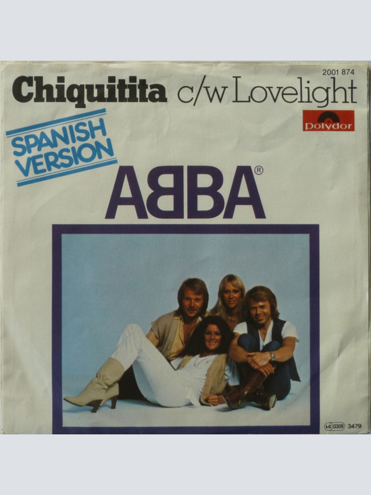 Vinyl / ABBA - Chiquitita (Spanish Version) c/w Lovelight