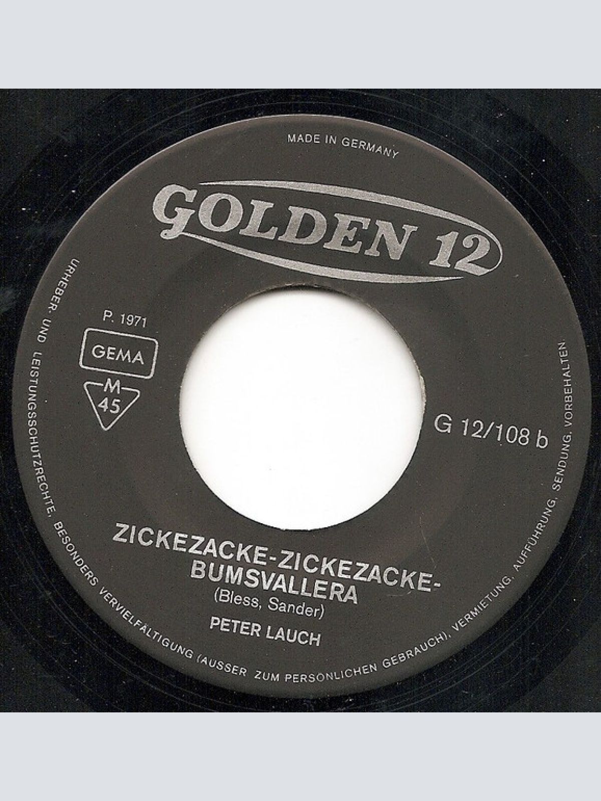 Vinyl / Peter Lauch - Juck, Juck, Juck, Sie Hat Es Gern