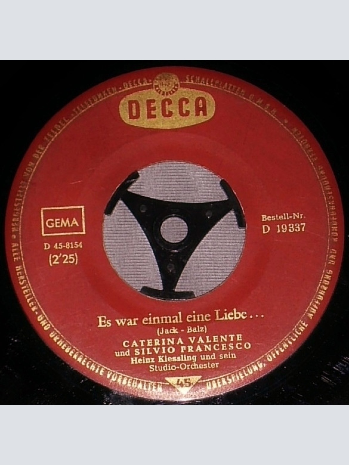 Vinyl / Caterina Valente - Die Andere Catrin