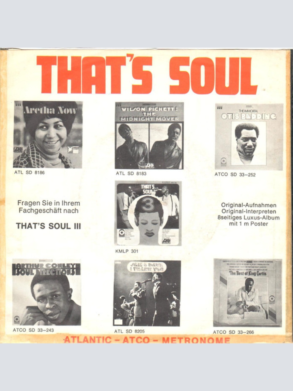 Vinyl / Otis Redding - (Your Love Has Lifted Me) Higher & Higher