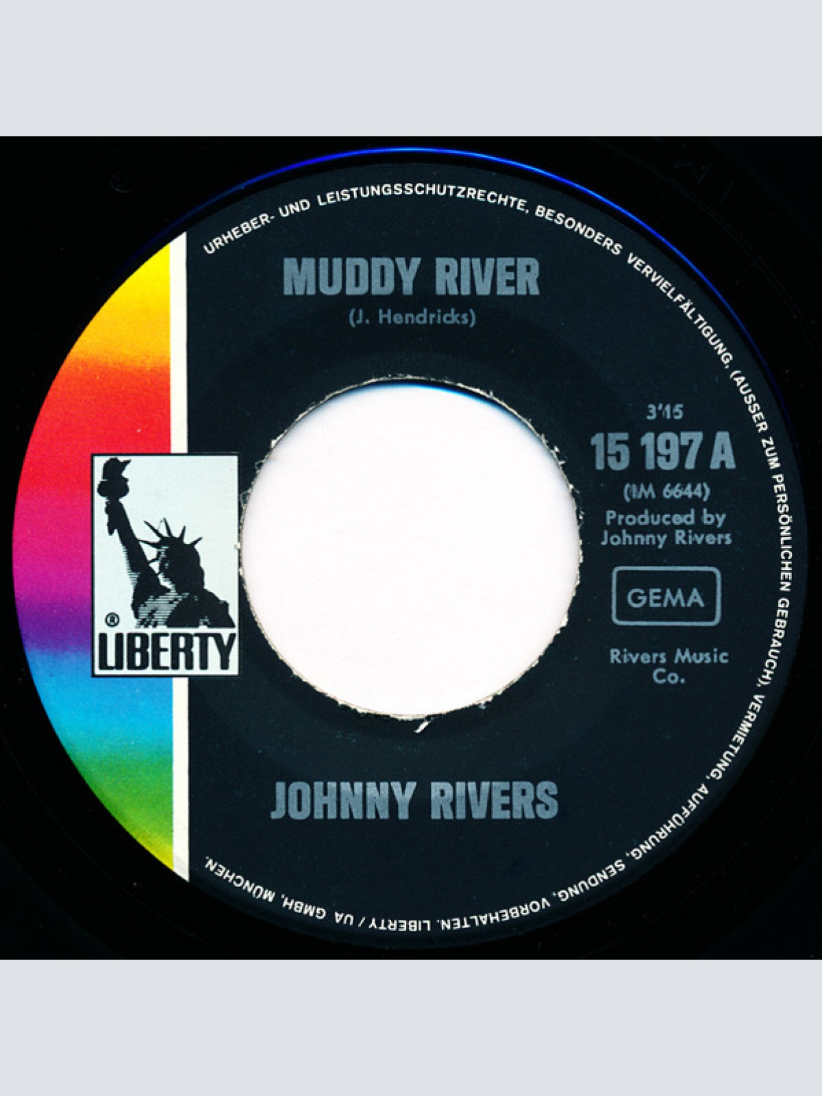 Vinyl / Johnny Rivers - Muddy River / Brother Where Are You